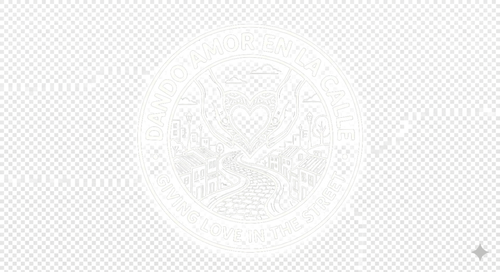 dando amor logo transparent